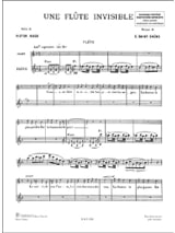 Une Flûte Invisible - SAINT-SAËNS - Partition - Flûte traversière